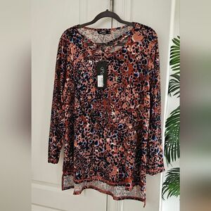 Nwt Papa Made In Canada Rust Color Long Sleeve